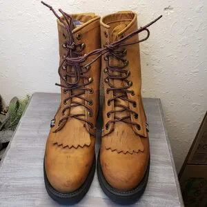Justin Boots | Shoes | Justin Conductor 8 Tan Leather Boots 